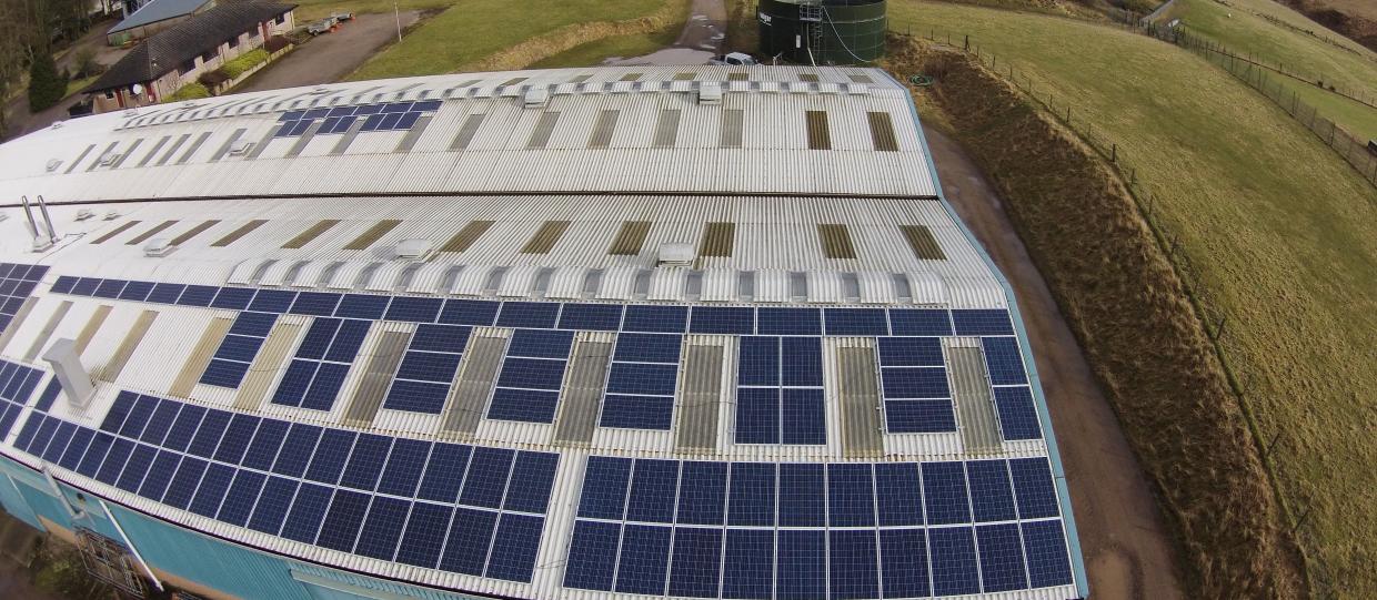 Glensaugh solar panels